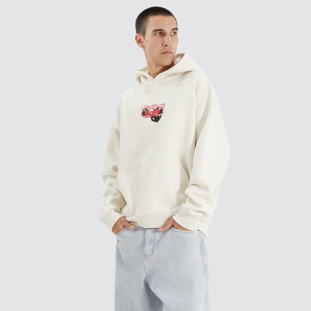 Kiss Chacey Luck Heavy Oversized Hoodie Tofu