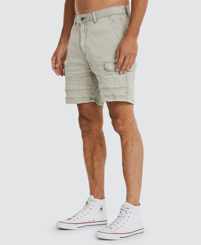 Kiss Chacey Michigan Cargo Shorts - Willow Grey GREY