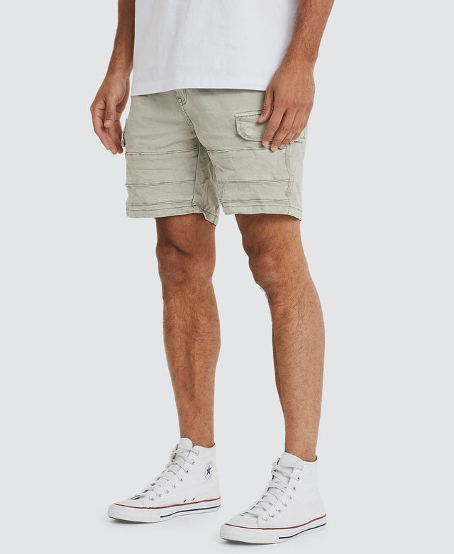 Kiss Chacey Michigan Cargo Shorts - Willow Grey GREY