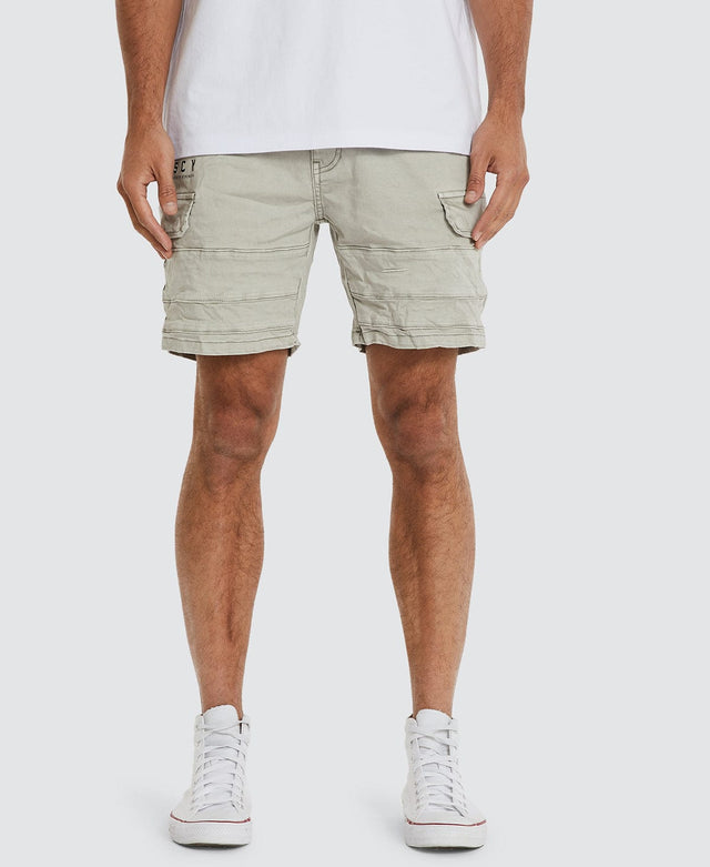 Kiss Chacey Michigan Cargo Shorts - Willow Grey GREY