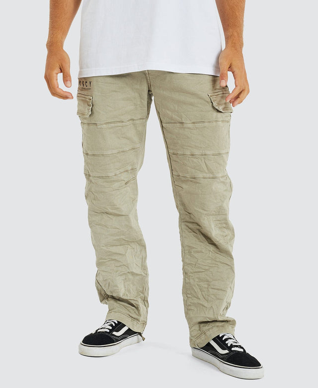 Kiss Chacey Michigan Side Pocket Cargo Pants Sage Green