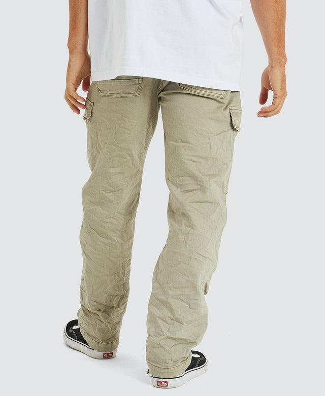 Kiss Chacey Michigan Side Pocket Cargo Pants Sage Green