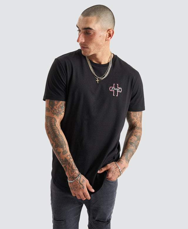 Kiss Chacey Prelusium Dual Curved Tee - Jet Black BLACK