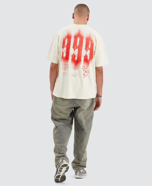 Kiss Chacey Prison Heavy Street Fit Tee - Tofu NEUTRAL