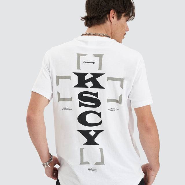 Kiss Chacey Redemption Tee White