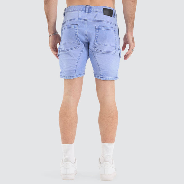 Kiss Chacey Salem Cargo Short Crystal Blue