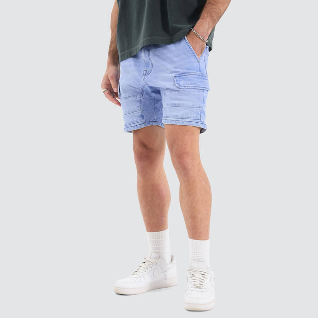 Kiss Chacey Salem Cargo Short Crystal Blue