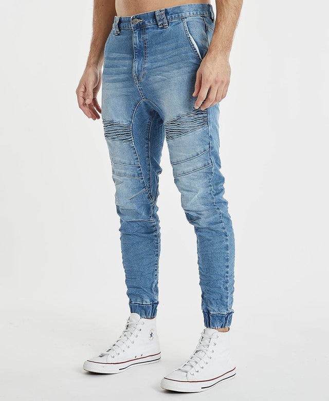Kiss Chacey Spectra Jogger Jean Pants Irvine Blue