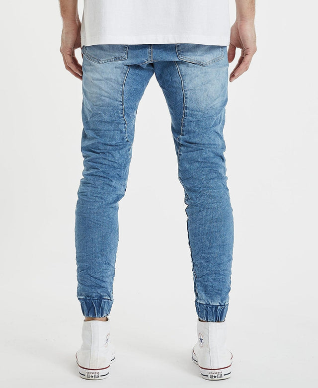Kiss Chacey Spectra Jogger Jean Pants Irvine Blue