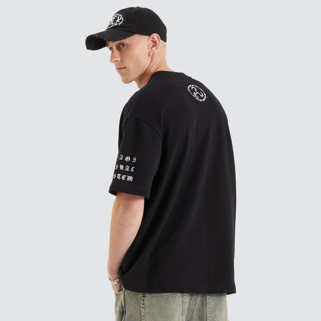 Kiss Chacey System Street Tee Jet Black