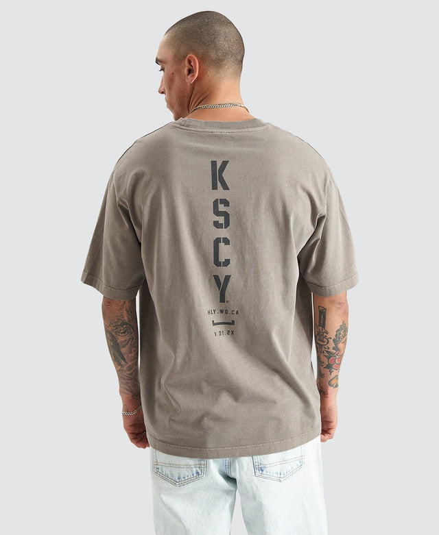 Kiss Chacey Trojan Heavy Tee Pigment Driftwood