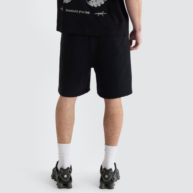 Kiss Chacey Unthought Track Short Anthracite Black