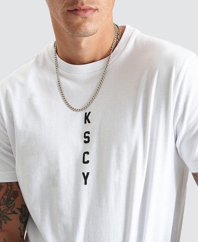 Kiss Chacey Vigour Dual Curved Tee White