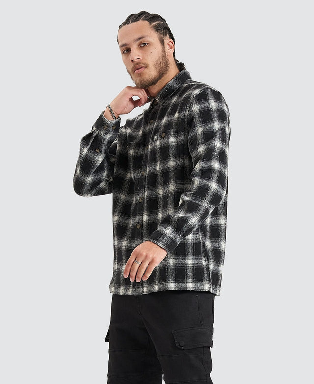 Lee Jeans LEE TRADE SHIRT - BLACK METAL BLACK