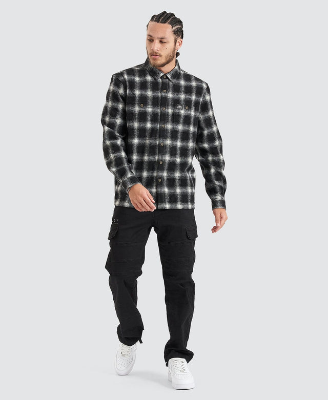 Lee Jeans Lee Trade Black Metal Check Shirt