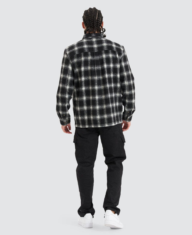 Lee Jeans Lee Trade Black Metal Check Shirt