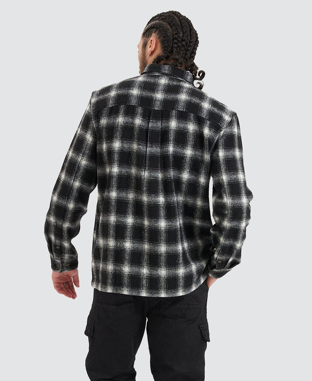 Lee Jeans Lee Trade Black Metal Check Shirt