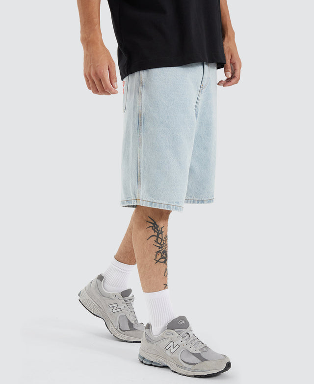 Mind Gallery Dnim Longline Jorts Dirty Bleach