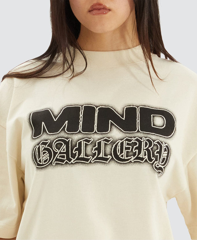 Mind Gallery Grit Extra Heavy Street Fit T-Shirt Tofu
