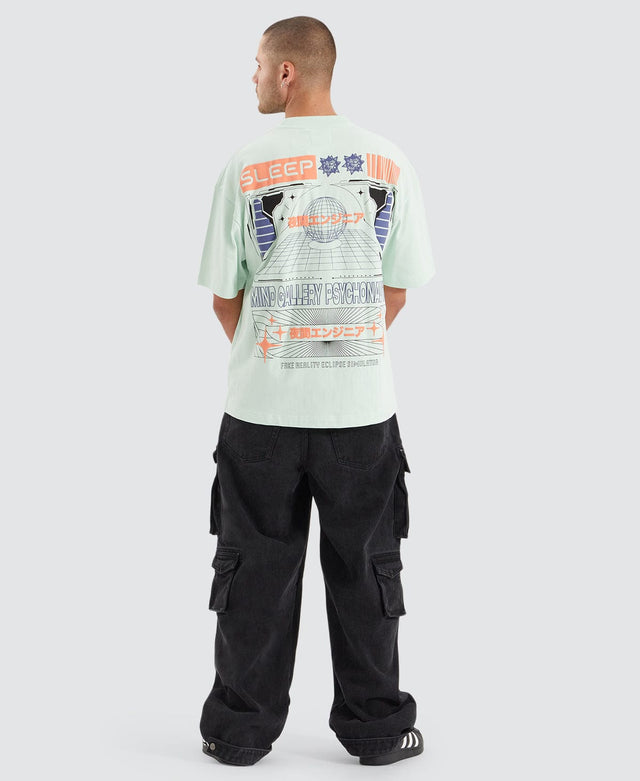 Mind Gallery Loading Extra Heavy Street Fit Tee Mint