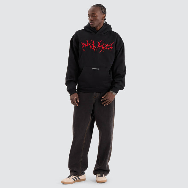 Mind Gallery Metal Street Hoodie Jet Black