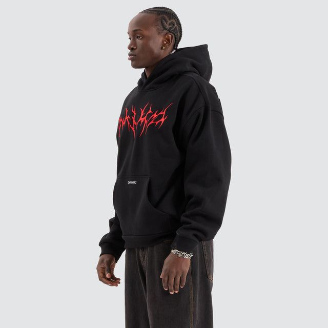 Mind Gallery Metal Street Hoodie Jet Black