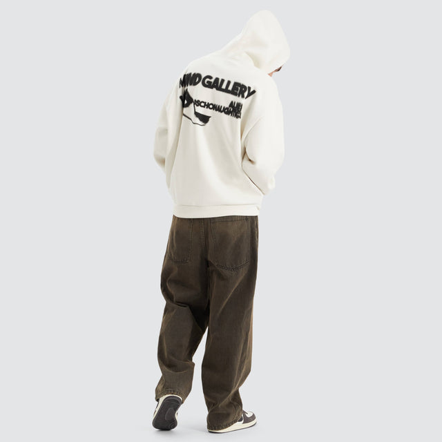 Mind Gallery Noise Extra Heavy Street Hoodie Tofu