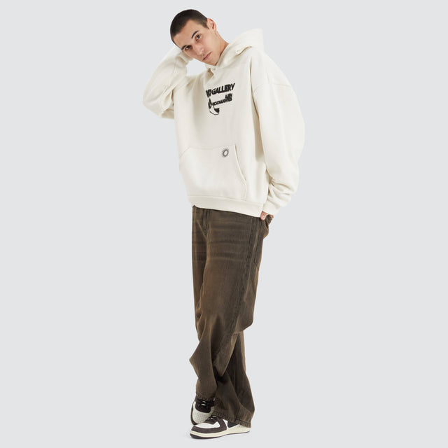 Mind Gallery Noise Extra Heavy Street Hoodie Tofu