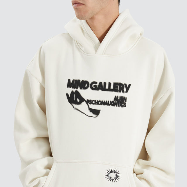 Mind Gallery Noise Extra Heavy Street Hoodie Tofu