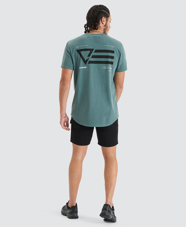 Nena and Pasadena Advance Tee Pigment Silver Pine
