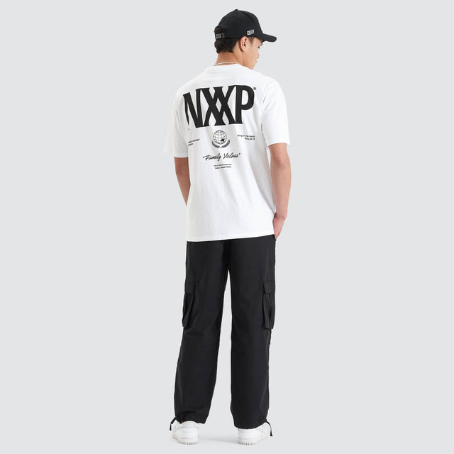 model wears Arctic Heavy Box Fit Tee Optical White T-Shirts White - image 3