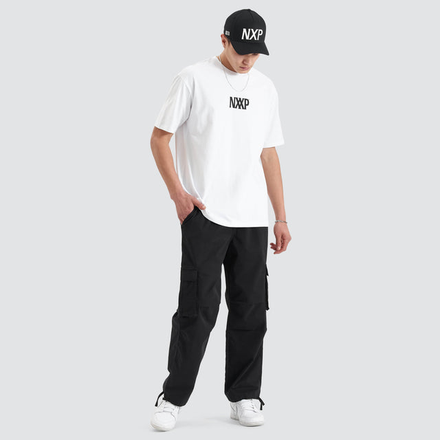 model wears Arctic Heavy Box Fit Tee Optical White T-Shirts White - image 5