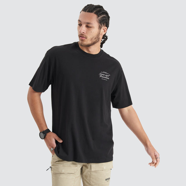 Nena and Pasadena Bouncer Tee Jet Black