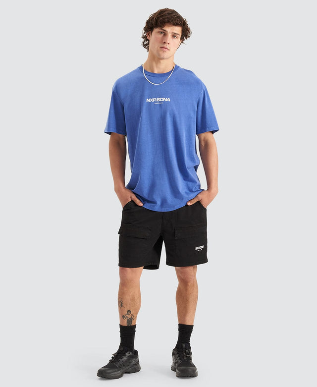 Nena and Pasadena Central Tee Pigment Dazzling Blue
