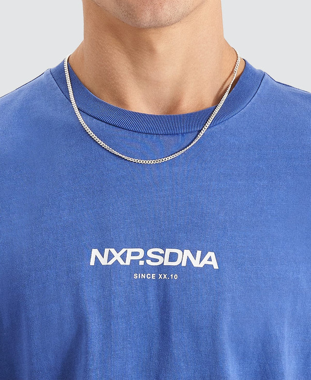 Nena and Pasadena Central Tee Pigment Dazzling Blue