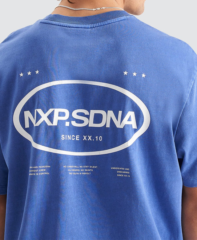 Nena and Pasadena Central Tee Pigment Dazzling Blue