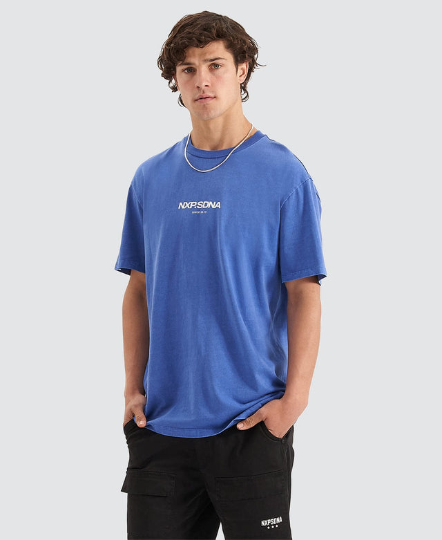 Nena and Pasadena Central Tee Pigment Dazzling Blue