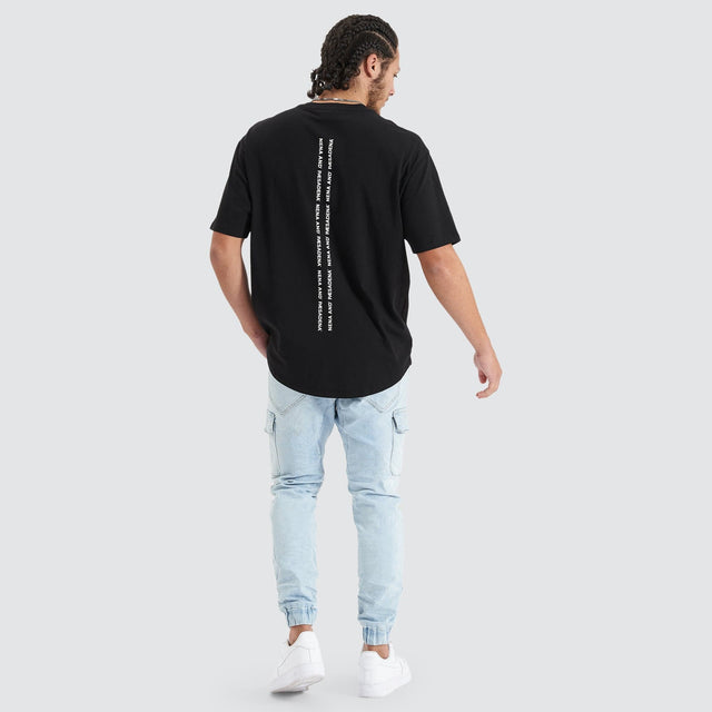 Nena and Pasadena Compound Tee Jet Black