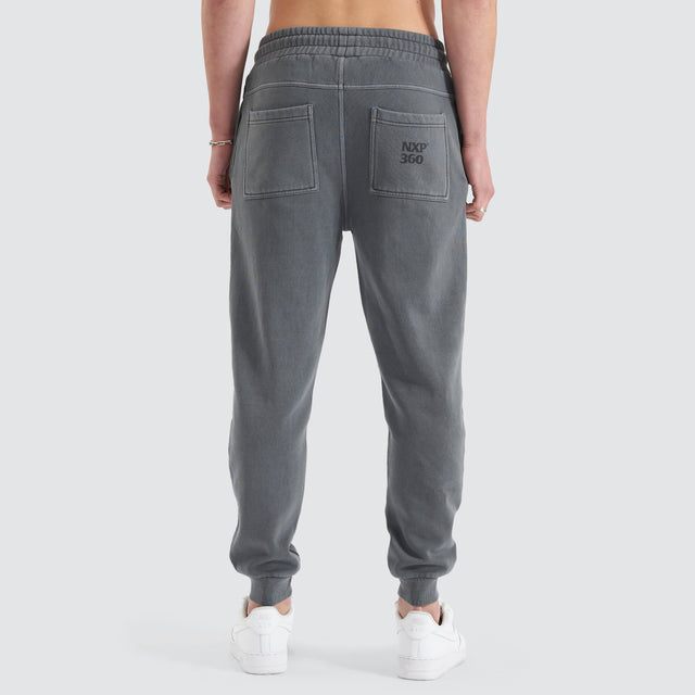 Nena and Pasadena Core Line Heavy Trackpant Pigment Charcoal