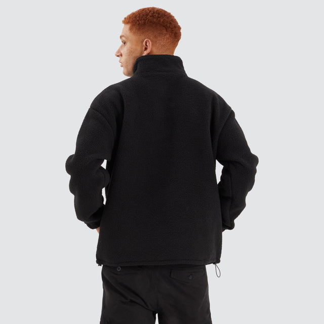 Nena and Pasadena Core Pullover Sweater Jet Black
