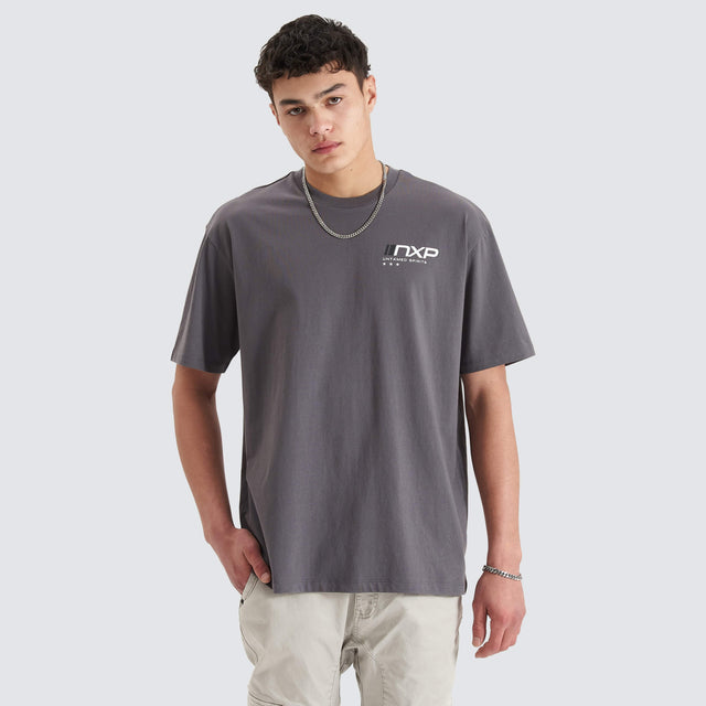 Nena and Pasadena Dynamic Tee Asphalt