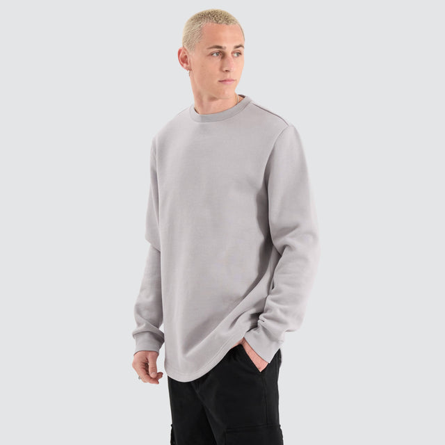 Nena and Pasadena Fernie Sweater Alloy