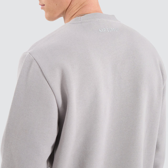 Nena and Pasadena Fernie Sweater Alloy