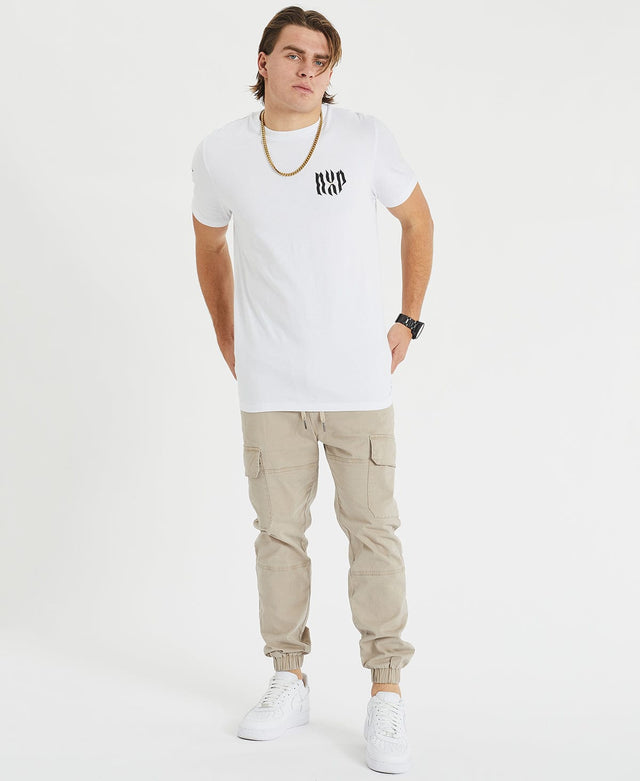 model wears Mirage Tee White T-Shirts White - image 5