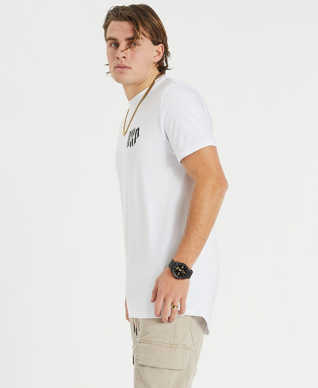 model wears Mirage Tee White T-Shirts White - image 4