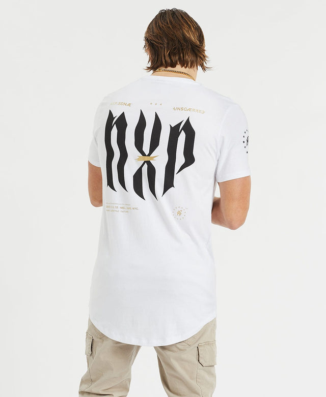 model wears Mirage Tee White T-Shirts White - image 1