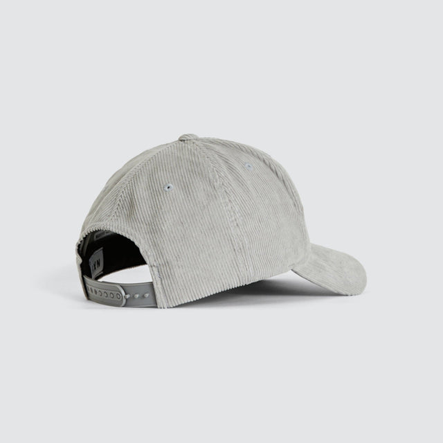 model wears Stunned Golfer Cap Neutral Grey Headwear Grey - image 2