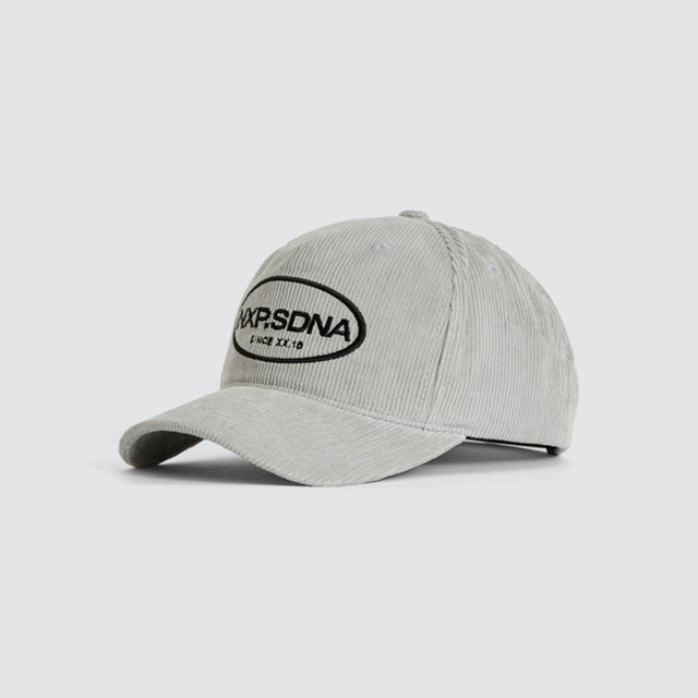 model wears Stunned Golfer Cap Neutral Grey Headwear Grey - image 3