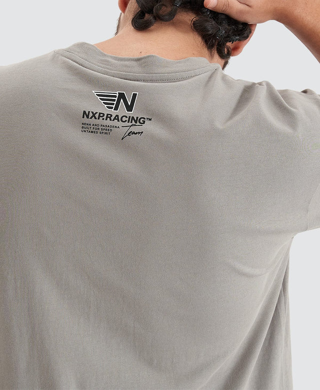 Nena and Pasadena Untamed Heavy Tee Moon Mist