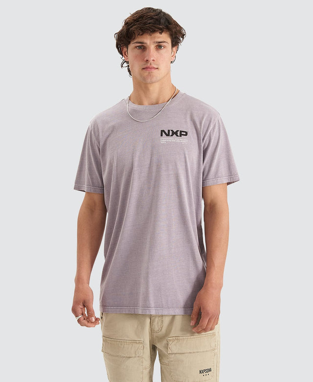 Nena & Pasadena Blast Scoop Back T-Shirt Pigment Dusk